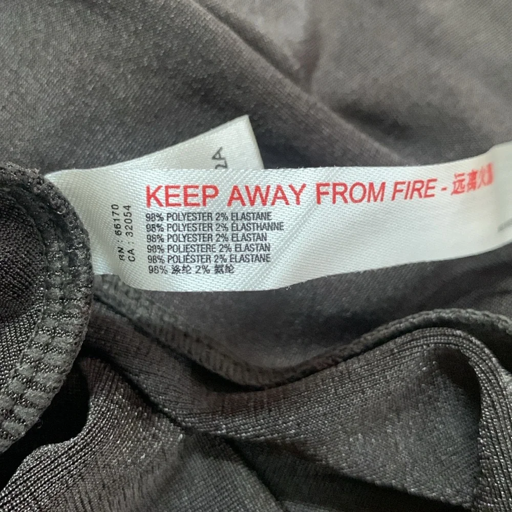 Free People intimatelyTurnt Bodysuit Women’s Size Small Dark Gray - Picture 8 of 10